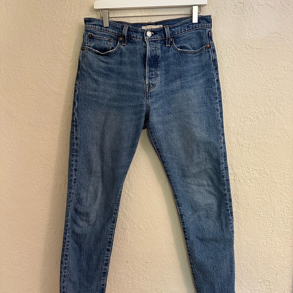 Levi's Classic Blue Denim Jeans